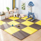 Puzzle Foam Play Mat for Children – Interlocking Tiles Baby Carpet, Kids’ Floor Padding for Home & Workout