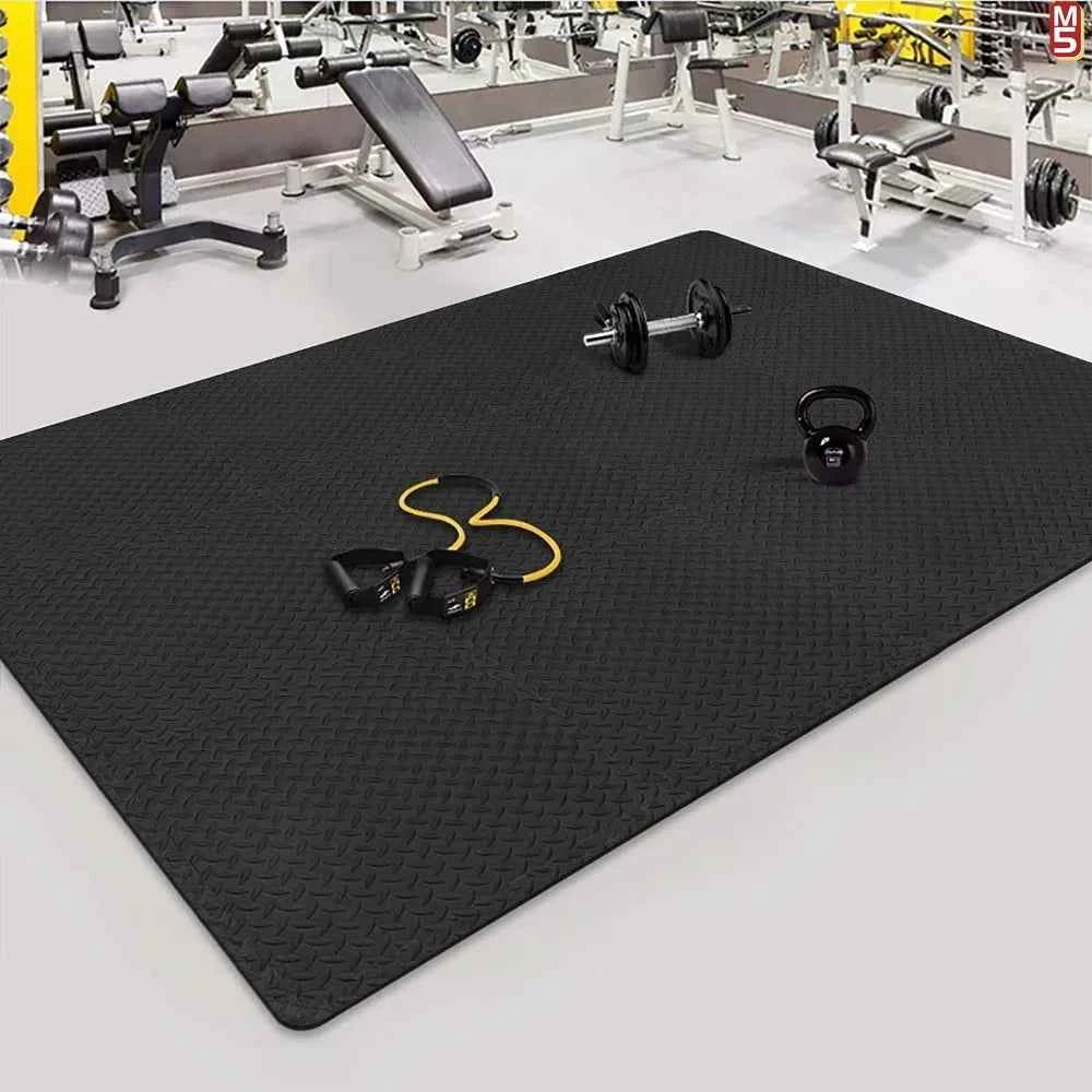 Massage Cushion EVA Foam Puzzle Exercise Mat for Home Gym, Interlocking Gym Floor Mats with Non-Slip Surface Acupressure Mat