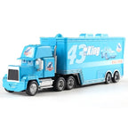 Cars 2 Mack Truck Pixar Racing Car Lightning McQueen Jackson Storm Car 3 Truck Set Metal Toy Model Car Gift For Kids Gift