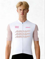 Summer Men's Short Sleeve Cycling Jersey Team Custom Logo Breathable Quick Dry Moisture Wicking Road Bike MTB Bicycle Shirt Outd