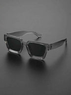 Classic Square Plastic Frame Sunglasses for Men & Women