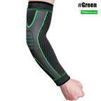 Sports Arm Compression Sleeves Anti-Slip Elbow Support Youth Adult Cycling Basketball Football Volleyball Baseball Tennis Golf