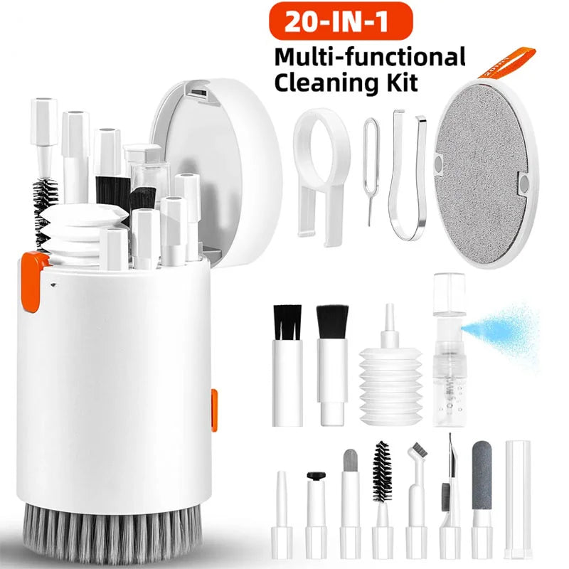 20 in 1/7 in1/  Digital Camera Headset Mobile Phone Laptop Keyboard Cleaning Tool Set Cleaning Brush Clean Pen For Airpods Pro