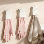 4pcs Kitchen Glove Holder, Dishwashing Glove Hook,Household Rubber Glove Storage Rack, Dishcloth Clip, Glove Hanger,Storage Clip