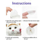130 Pcs/set of Dog and Cat Cleaning Wipes Pet Eye Wipes Grooming Tear Stain Remover Gentle Non-foaming Wipes Towels - WTN Essentials 