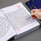 Kids Maze Game Book – 32 Page Brain Training & Puzzle Activity