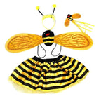 Kids Girl Bee Costume Set 4 Piece – Cute Cosplay Outfit