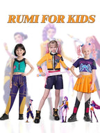 K-POP Demon Hunters Cosplay Costume Rumi Zoey Mira Halloween Performance Outfits Birthday Party Cloth Role Play Costume