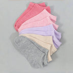 20 Pairs Women/Men Family Matching Short Socks, Black & Grey Series With Bow, Heart, Stripe