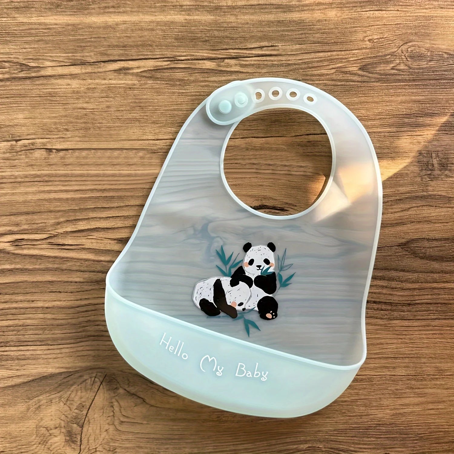 Waterproof Baby Bibs Baby Stuff Cute Cartoon Animal Printed Kids Bib Girl Boy Adjustable Soft Silicone Bib Baby Feeding Stuff