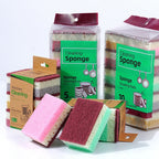 High Density Sponge Cleaning Cloth, Dishwashing Cloth, Non Greasy Kitchen and Catering Supplies, Sponge Brush, Pot and Bowl