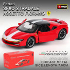 Bburago 1:64 genuine Ferrari SP1 812 COMPETIZIONE ENZO F40 F12TDF SF90 car model series children's Christmas boy gift toys