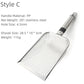 Stainless Steel Cat Litter Scoop with Long Handle