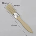 mane brushes, (4-Pack) suitable for art, handicrafts, plastering, painting, glue application, wooden handles