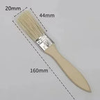 mane brushes, (4-Pack) suitable for art, handicrafts, plastering, painting, glue application, wooden handles