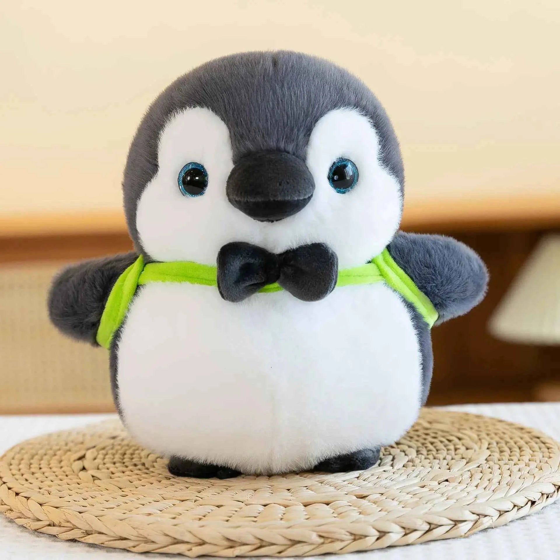 Soft Fat Penguin Plush Stuffed Toy Cute Couple Penguin Fur Doll Toy Home Decoration Toy Birthday Gift