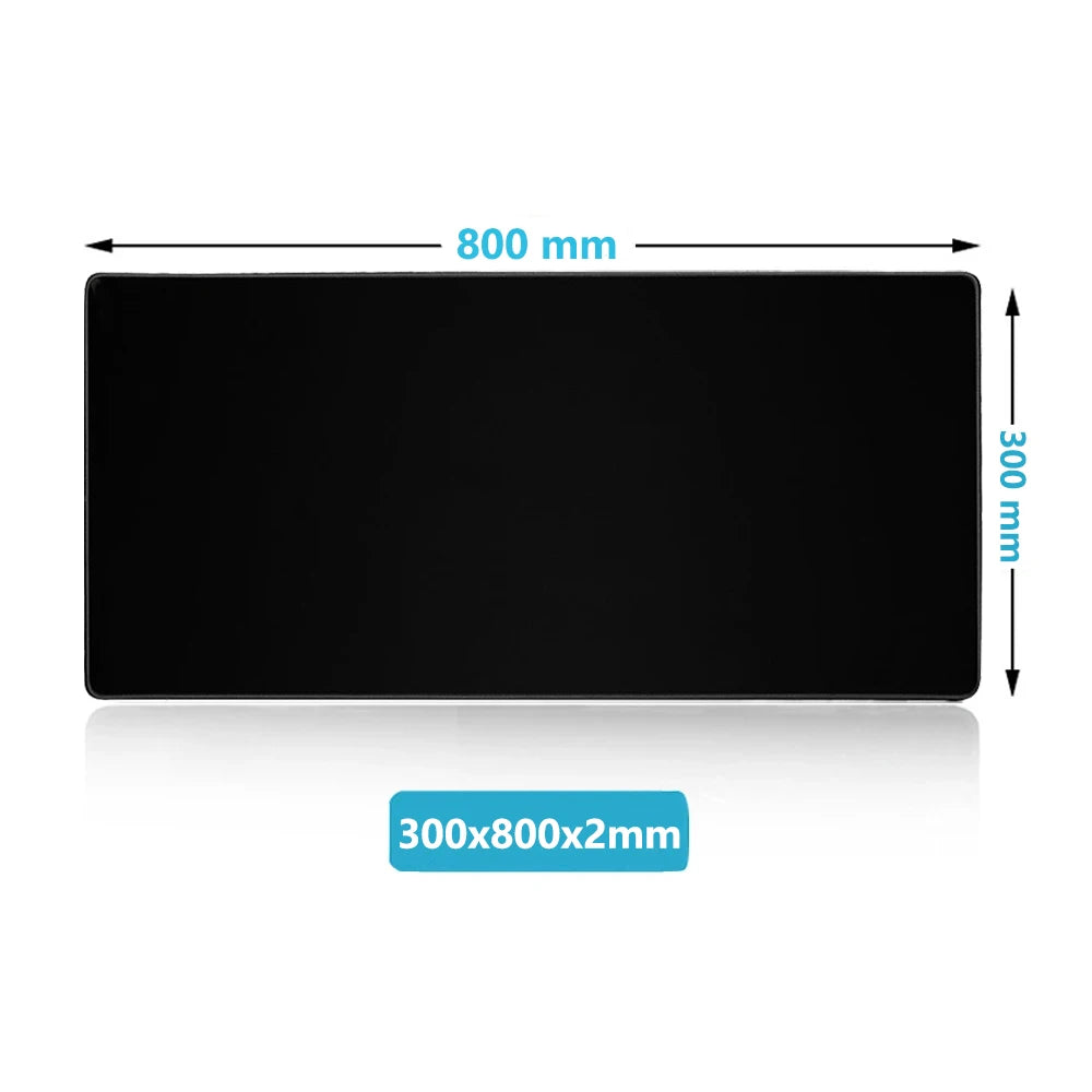 Gaming Large Mousepad – Anti-Slip Rubber Desk Mat with Stitched Edge, Extra-Large Mousepad