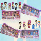 HOT Anime Kpops Demon Hunters Figure Rumi Zoe Mira anime polyvinyl chloride character collection desktop trinkets Childrens gift