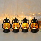 Halloween LED Pumpkin Lantern Hanging Ghost Light Retro Decor