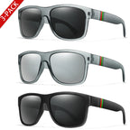 Classic Square Polarized UV400 Sports Sunglasses for Men & Women
