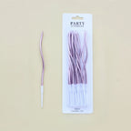 6/12/48pcs Birthday Candles Spiral Cake Candles  Long Thin Cake Candles For Wedding Party And Cake Decoration