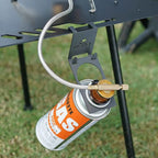 New Outdoor Canister Hanging Hook Metal Butane Gas Tank Hanger Clip Portable Tank Hanger Hook Camping Accessories Outdoor Tool