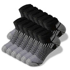 6/12 Pairs Colorful Men's Low Tub Socks Fashion Comfortable Autumn Classic Black Business Sock High-quality Men's Short Socks
