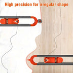 Contour Gauge Scribe Tool, Precise Profile Duplicator, Irregular Shape Profile Tool for Woodworking, Van Conversion Projects,