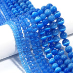 1String/Lot 4 6 8 10 12mm Natural Stone Round Tiger Eye Crystal Turquoises Spacer Beads For DIY Crafts Ornament Making Supplies