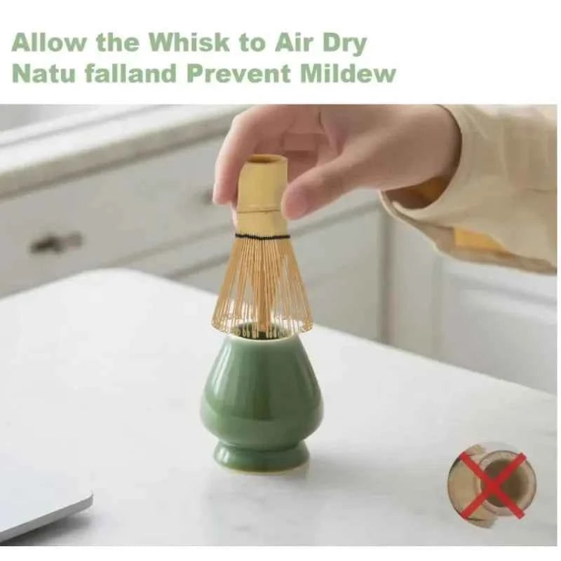 Matcha Whisk - Bamboo Whisk for Matcha Powder, Handcrafted Organic Traditional Japanese Chasen panese Chasen for Authentic Tea