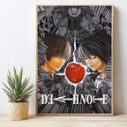 Japaese Anime DEATH NOTE Poster For Living Room Bedroom Home Decor Yagami Raito Canvas Painting Classic Japan Comics Wall Art