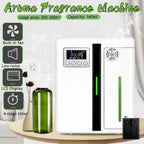 160ml Electric Oil Aroma Diffuser Fragrance Machine With Timer Scent Pure Essential Oil Diffuser Machine For Home Office Hotel