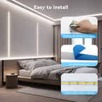 COB Lights LED Strip Touch Dimmer Flexible Diode Tape 5V USB Linear Indoor Lighting Lamp Room DIY TV Mirror Backlight Wall Decor
