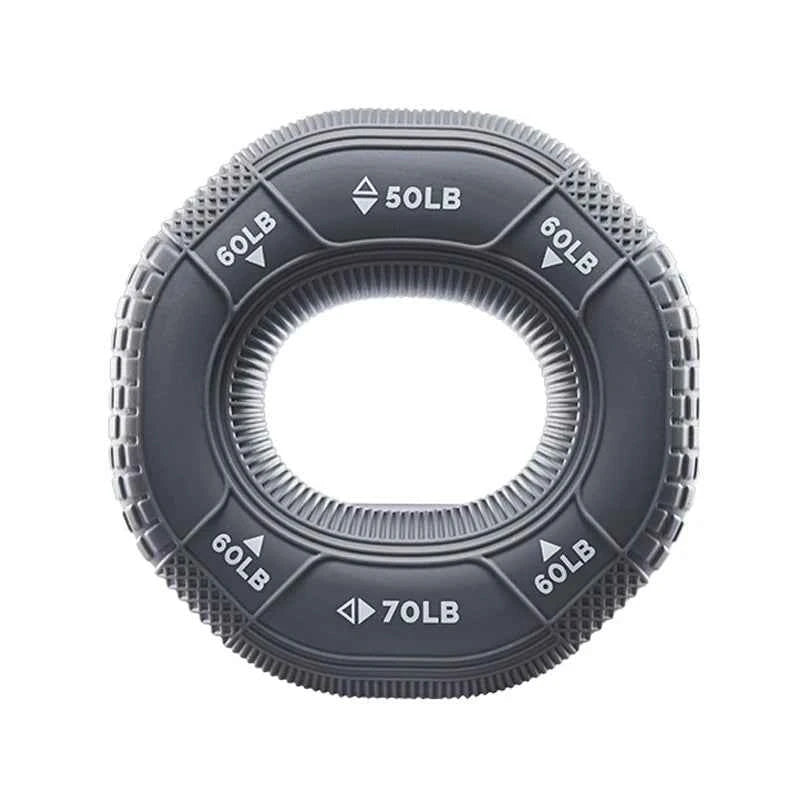 Silicone Adjustable 20-90LB Hand Grip Arm Strength Exercise Gripping Ring Fitness Gym Finger Forearm Trainer Carpal Expander