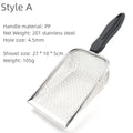 Stainless Steel Cat Litter Scoop with Long Handle | Durable & Easy to Use