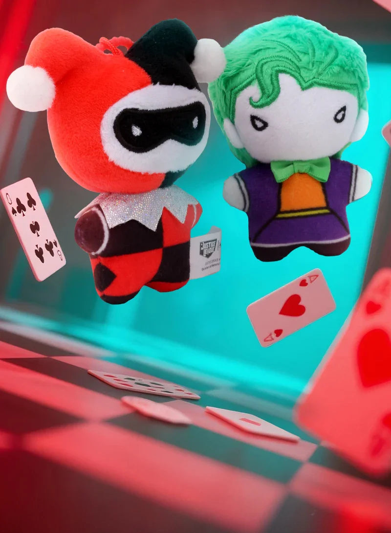 DC Justice League Plush Keychain Superhero Bag Charm