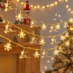 3M 20 Led Lights Outdoor Decoration String Lights Christmas Tree Home Window Decor Holiday Lighting Star Light Strings