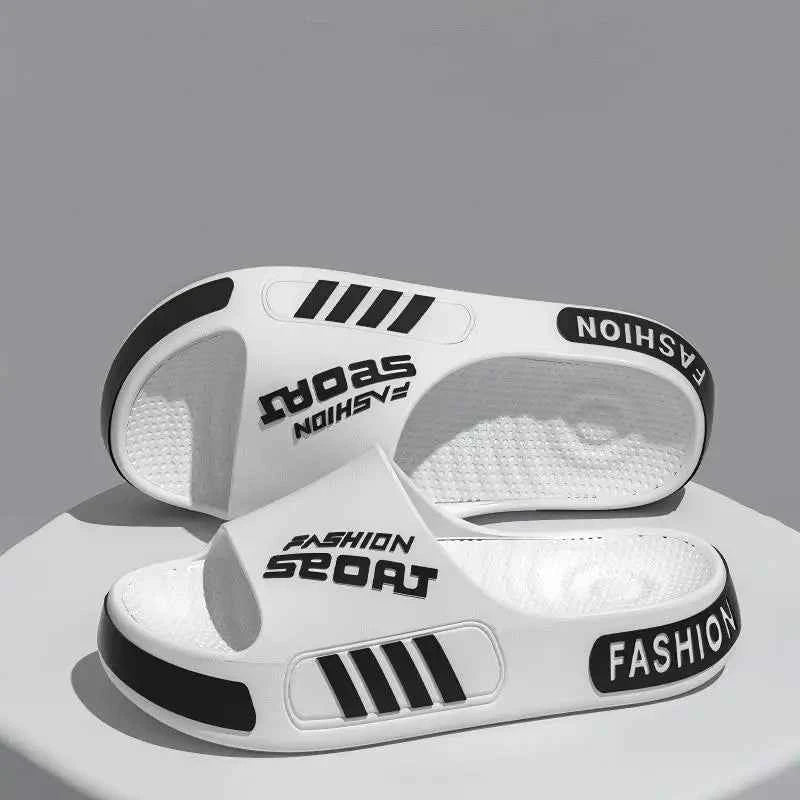 Men's and Women's Professional Design Large Size Eva Slippers Trendyy Student Couple Slippers Outdoor Wear Non-Slip Slippers Women's Summer