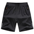 Summer Men Shorts Ice Silk Running Gym Sport Shorts Quick Dry Breathable Beach Short Pant Fitness Jogging Cool Casual Sportswear