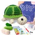 Animal sery Crochet Kit for Beginners Crochet Starter SET ,DIY Crochet Kit For Beginners,Crocheting Knitting Kit Step-by-Step