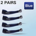 2Pairs Ice Silk Sleeves Breathable UV Protection Cooling Hiking Arm Sleeves Basketball Cycling Running Outdoor Sport Sleeves