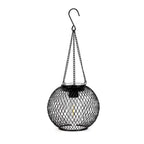 Outdoor Solar Iron Lantern Led Solar Lights Waterproof Decorative Hanging Lights for Tree Garden Yard Patio Pathway Dusk-to-dawn