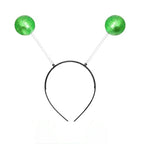 Alien Antenna Headband MartianHeadband Alien HeadBopper Halloween Alien Headband Metallic MartianAntenna Headband