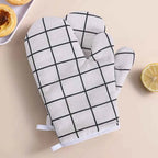 2pcs Heat-insulating Gloves, Anti-scald Microwave Gloves, High Temperature Resistant Kitchen Baking Oven Gloves