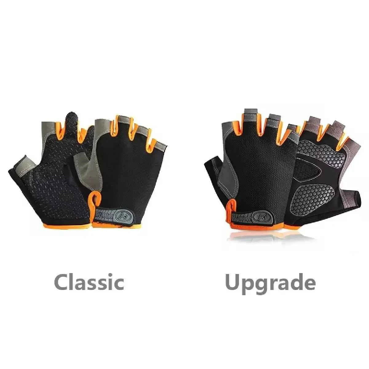 Professional Gym Fitness Breathable Anti-Slip Women Men Half Finger Summer Fishing Cycling Fingerless Gloves Female Bicycle Bike