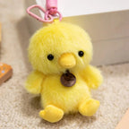 Stuffed Animal Animal Plush Pendants Elephant Dinosaur Hanging Ornament Panda Sloth Keychain Cartoon Rabbit Duck