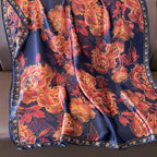 Spring Scarf Women's Luxury Design Polyester Material Smooth Scarf Soft Shawl Beach Scarf