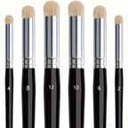 Dry Brush Miniature Painting Drybrush Set Hobby Detail Paint Brush Set for Acrylic/Oil/Watercolor Brushes for Beginners & Pros