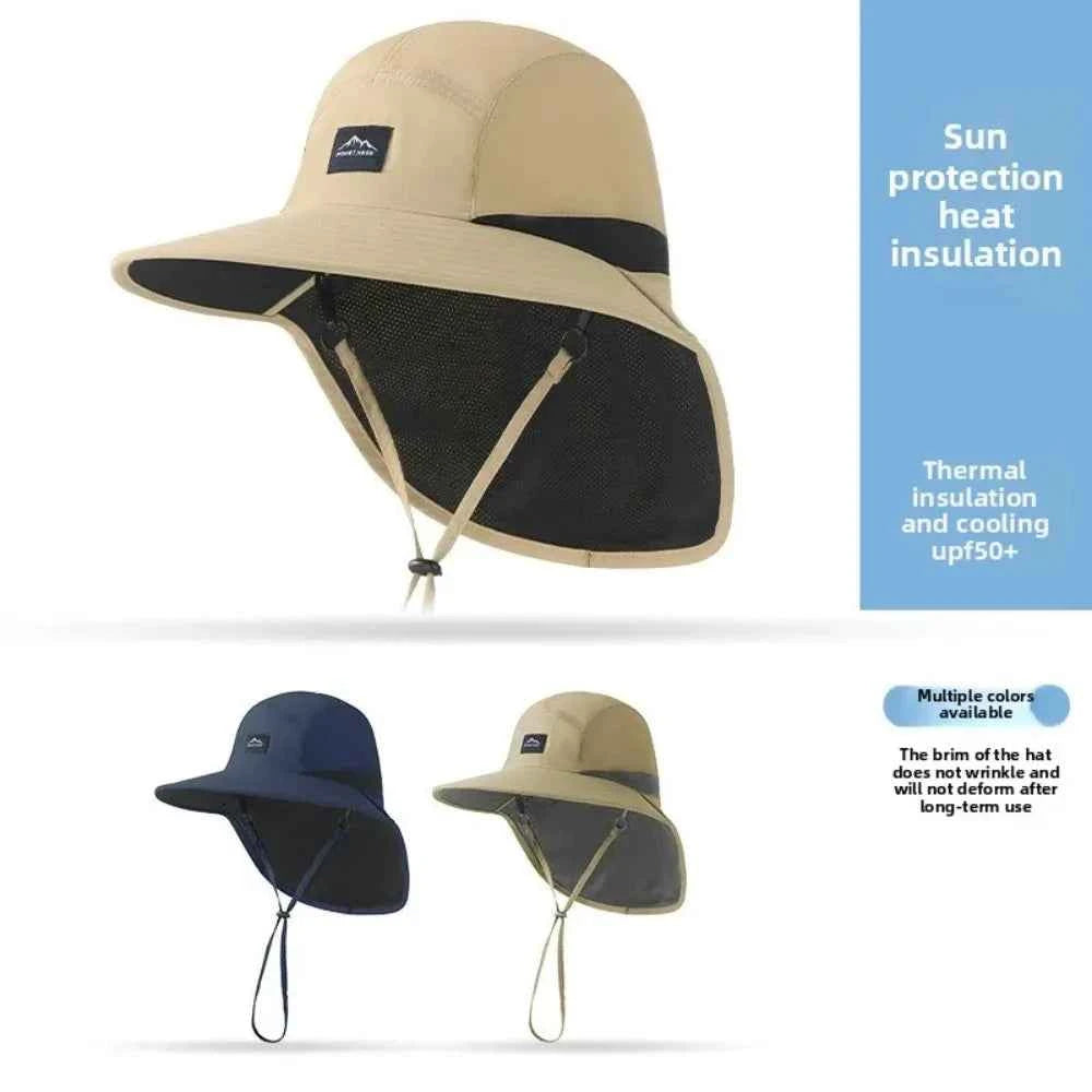 Waterproof Wide Brim Sun Hat for Hiking and Outdoor Adventures
