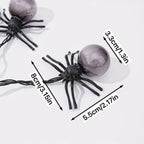10LED Spider String Lights Halloween Decorations Battery Powered Fairy Lights for Party Haunted House Indoor Outdoor
